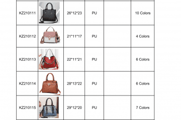 new bag catalogue Amalfini 2021-02