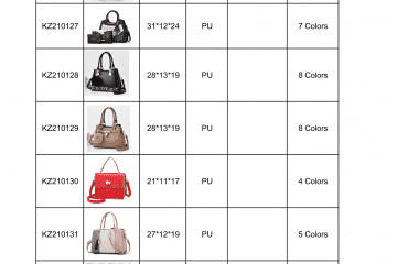 new bag catalogue Amalfini 2021-04
